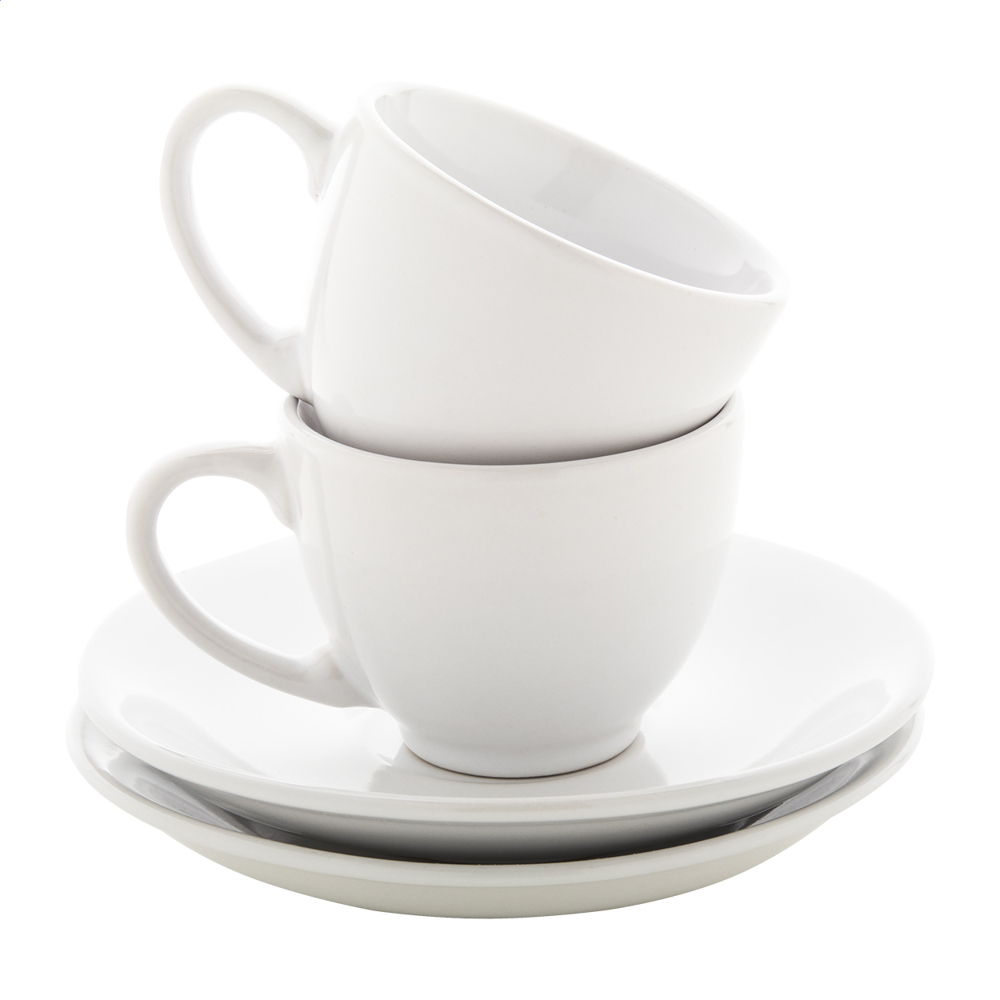 Mocca - espresso set - met logo of onbedrukt bestellen