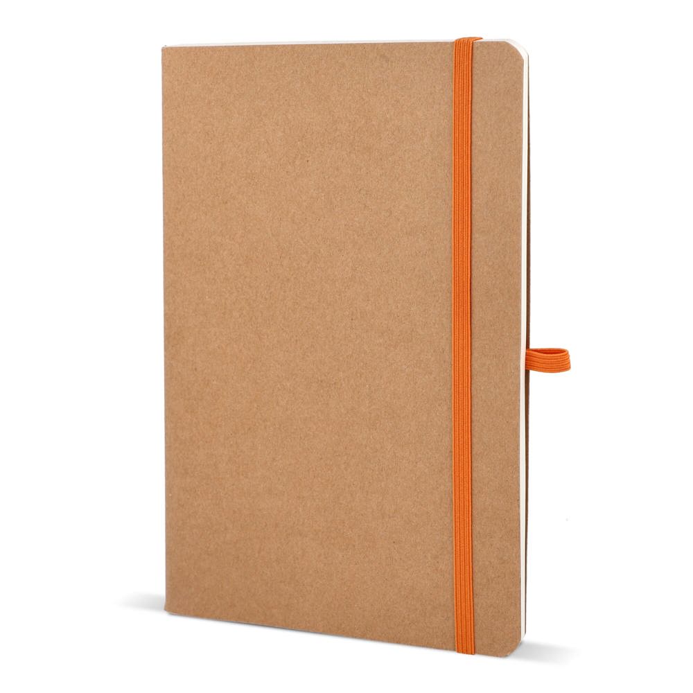 Notitieboek met zachte kaft Kraftpapier A5 - kopen of bedrukken - Oranje