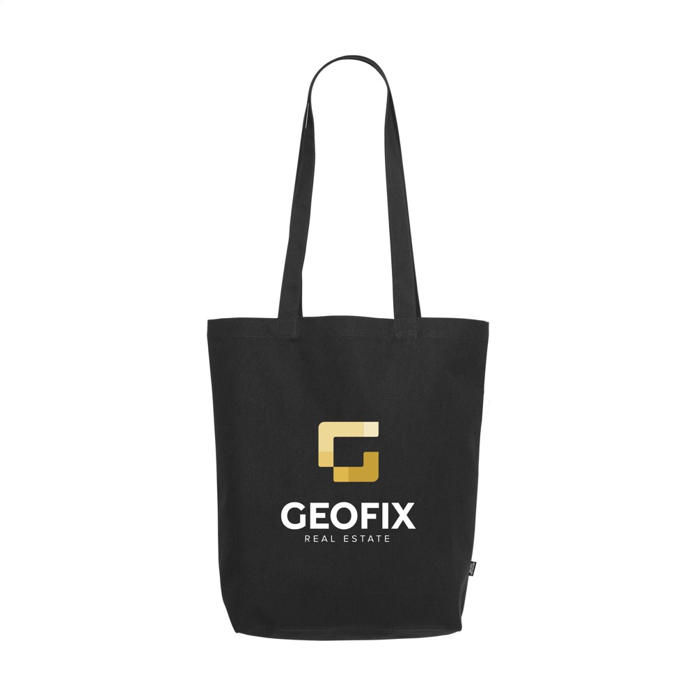 GRS Recycled Canvas Bag Colour (260 g/m²) - zwart (± PMS Black)