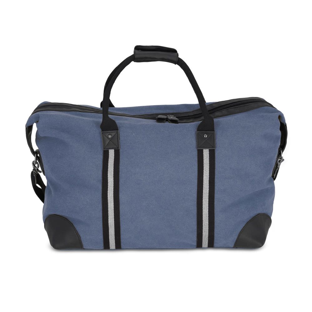 Gerecycled katoenen canvas weekendtas Harper