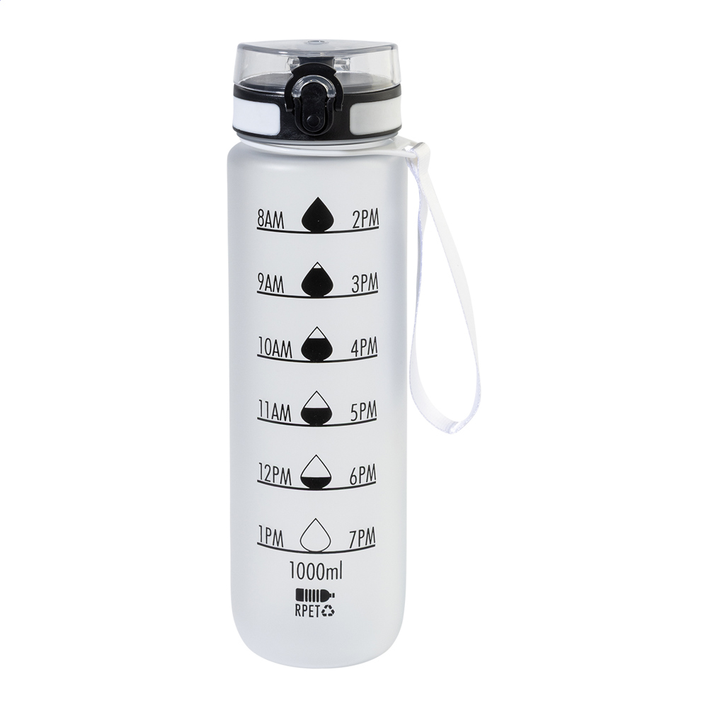 Sipcount - RPET motivatie fles - met logo of onbedrukt bestellen