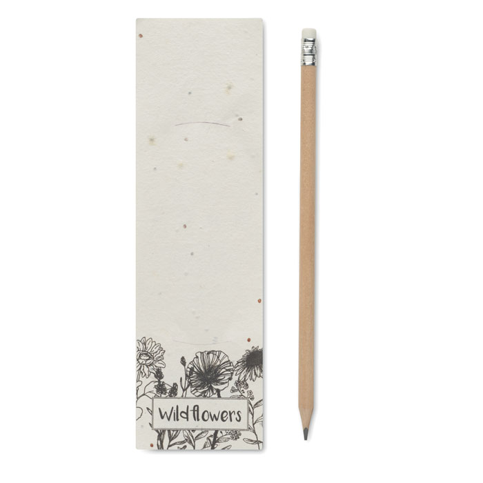 PENSEED - Natuurlijk potlood zaadpapier - voor bedrijven en relatiegeschenken