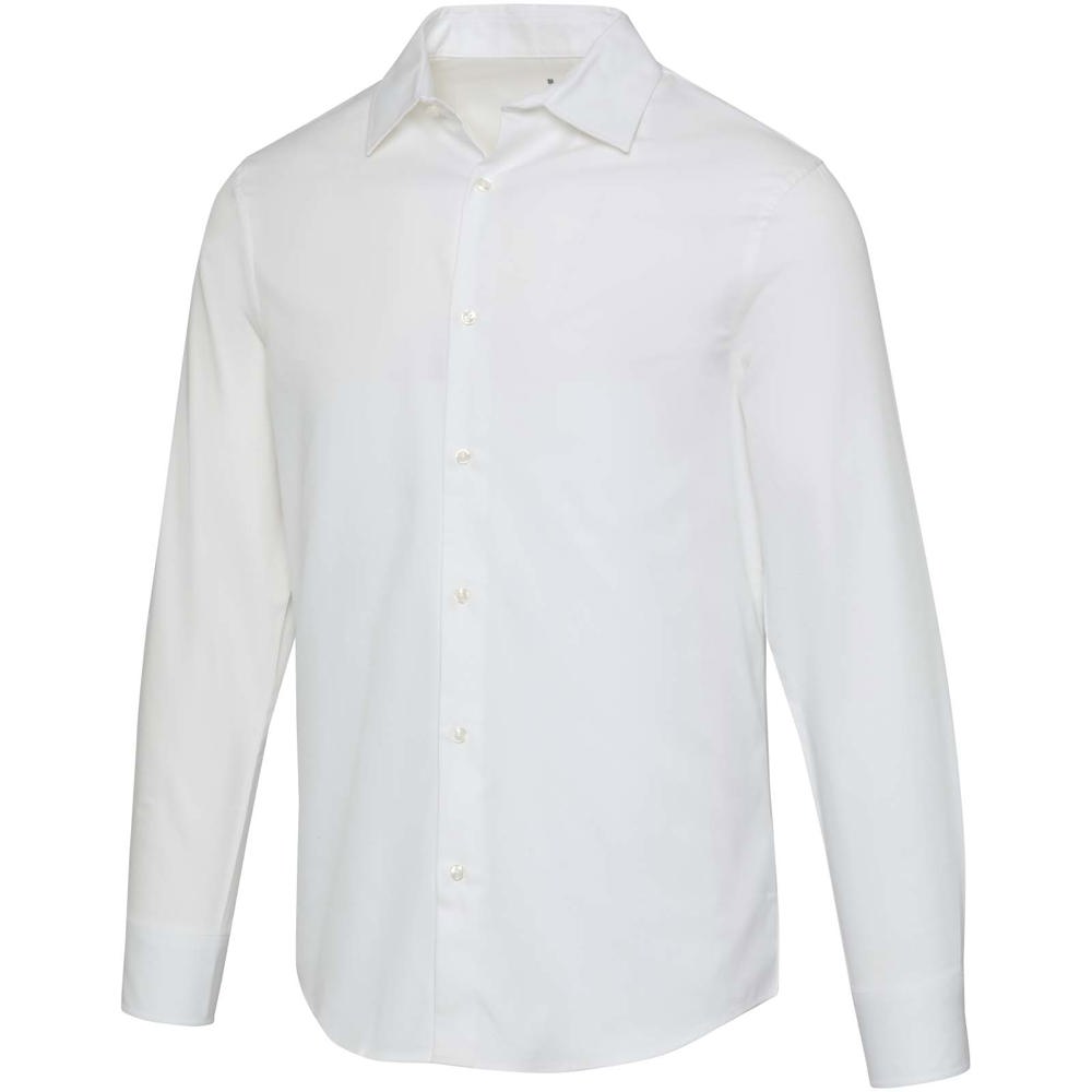 Citrine twill herenoverhemd - voor bedrijven en relatiegeschenken - wit
