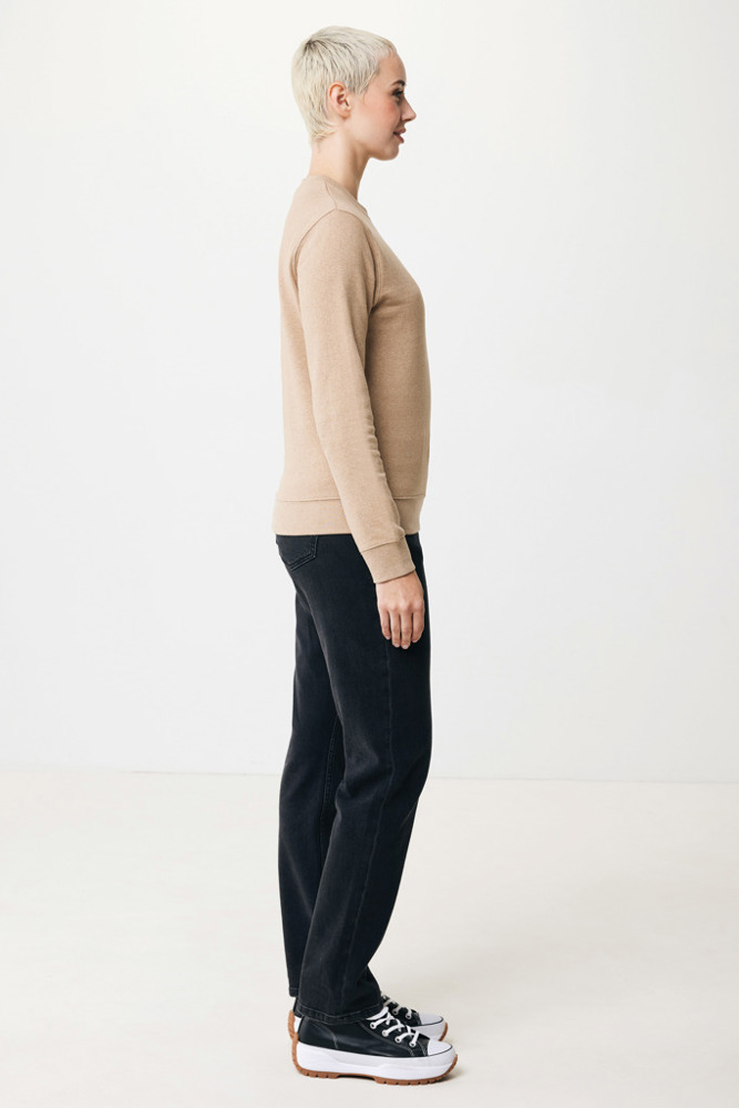 IQONIQ Denali gerecycled katoen sweater ongeverfd