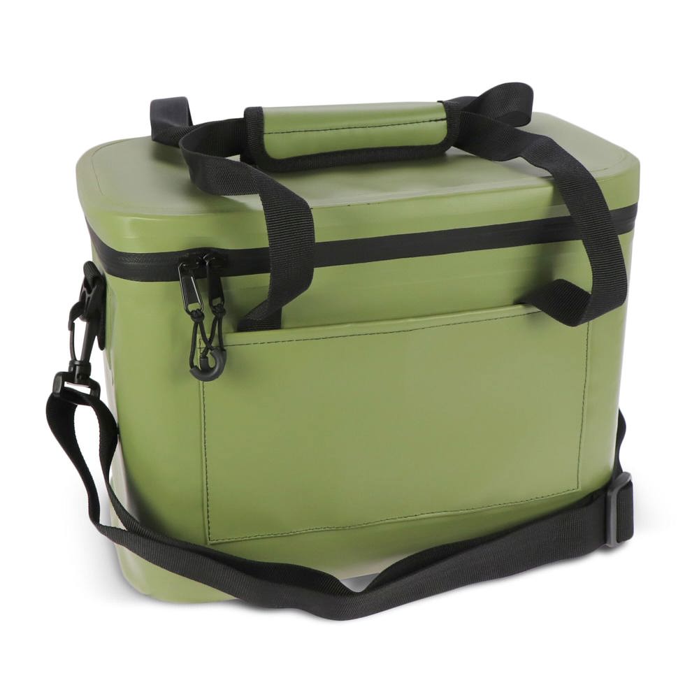 Adventure waterdichte koelbox IPX4 - kopen of bedrukken - Olijfgroen