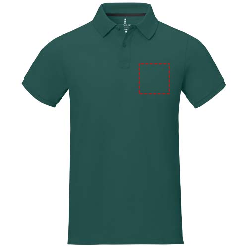 Calgary 200 g/m² herenpolo met korte mouwen
