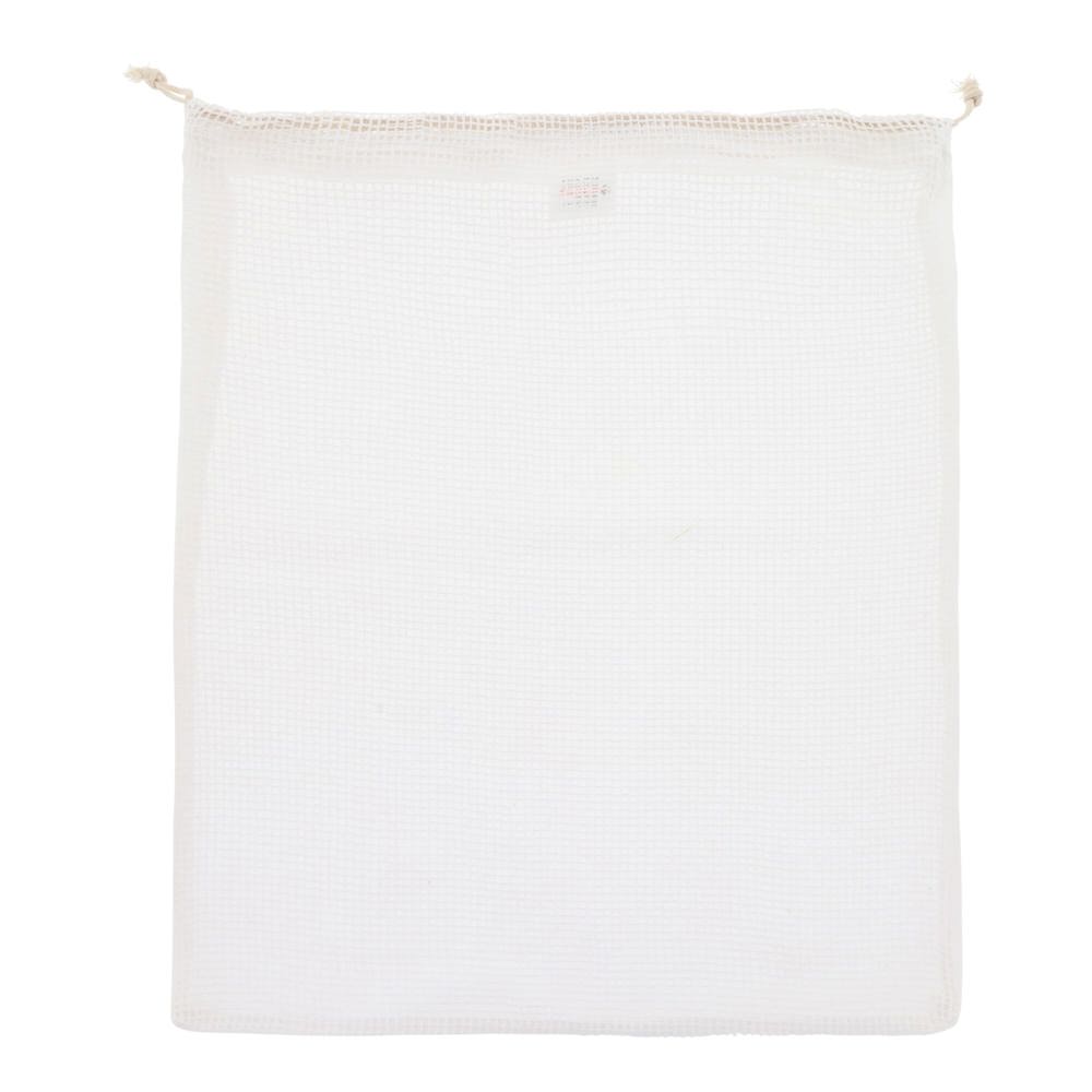 Herbruikbaar groente &amp; fruit zakje OEKO-TEX® katoen 40x45cm