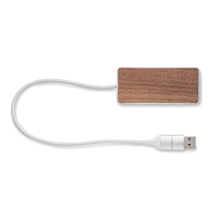UBAH - USB-hub 4 poorten 27,5 cm