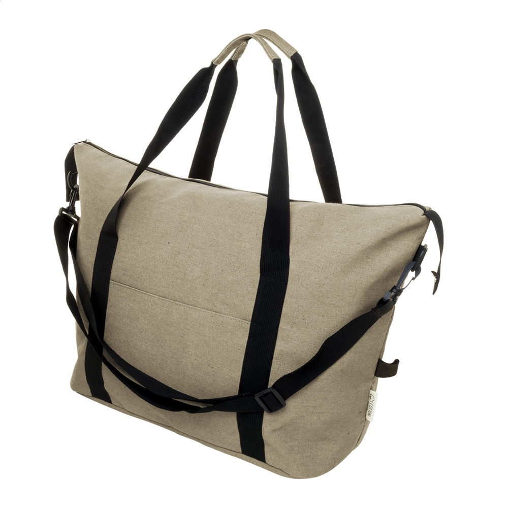 Rebyss Travel - reistas van gerecycled canvas - met logo of onbedrukt bestellen