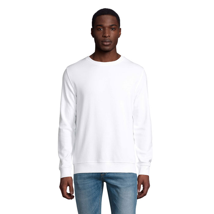 COMET - COMET SWEATER 280g - kopen of bedrukken - wit