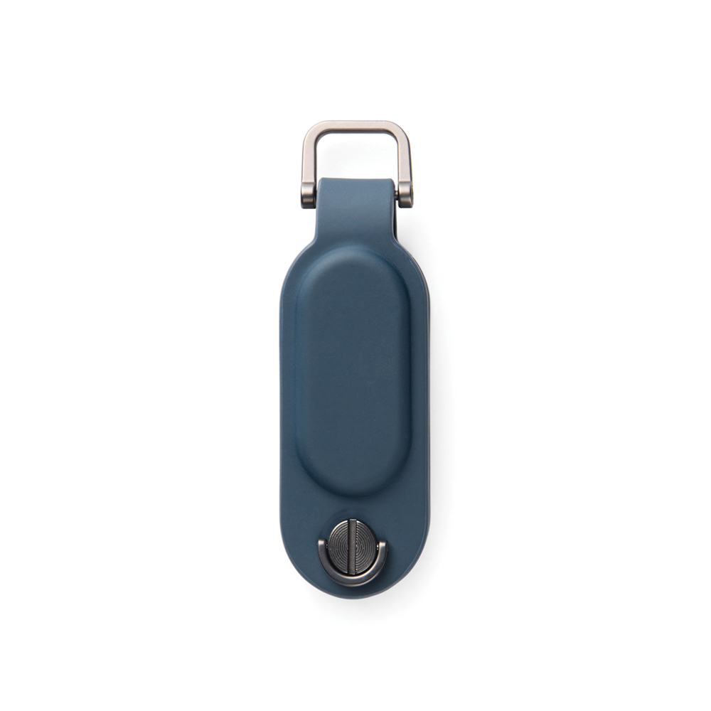 VINGA Baltimore RCS sleutel organizer met dual finder - voor bedrijven en relatiegeschenken - donkerblauw (± PMS 19-4110 TPG)