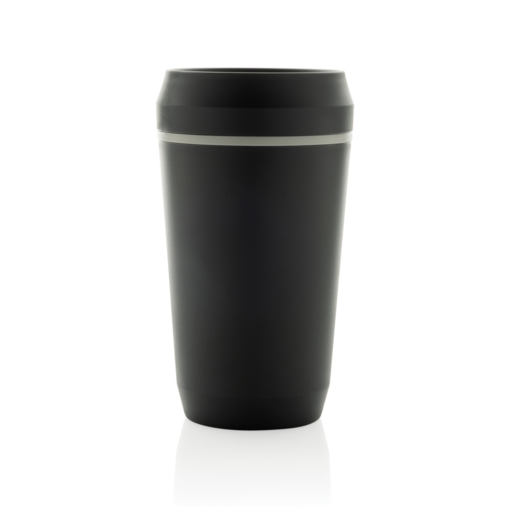 Topl Recycled Plastic To Go beker gepatenteerd 360 Lid 354ml