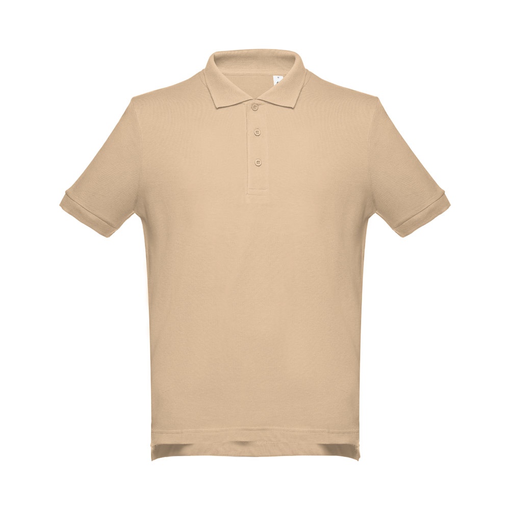 THC ADAM 3XL. Polo t-shirt voor mannen - met logo of onbedrukt bestellen - Licht Bruin