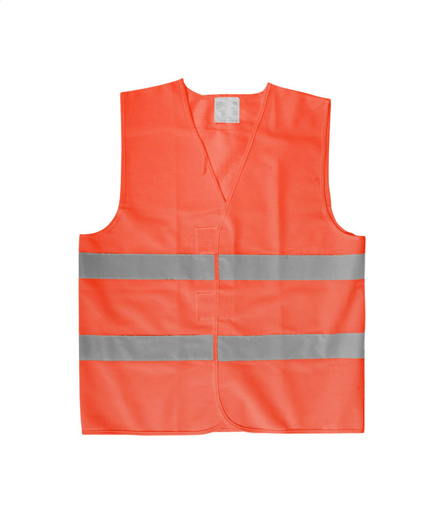 Visibo - veiligheidsvest - bedrukt of onbedrukt verkrijgbaar - veiligheids oranje