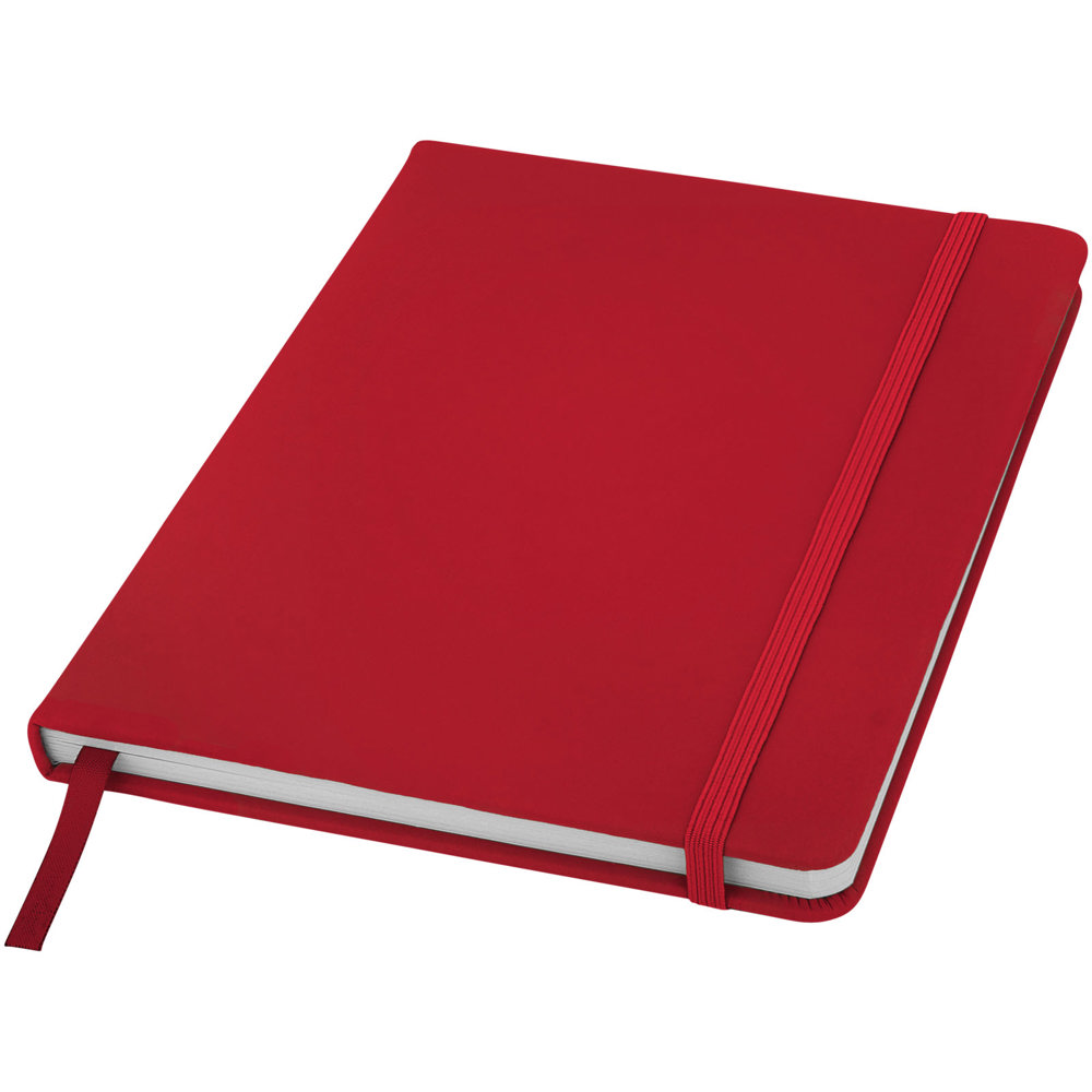 Spectrum A5 hardcover notitieboek - voor bedrijven en relatiegeschenken - Rood