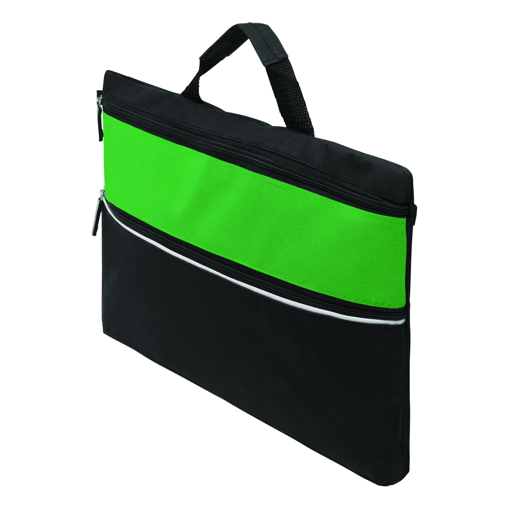 FILE - Documententas - voor bedrijven en relatiegeschenken - Groen, Zwart