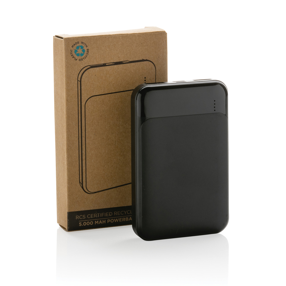 RCS gerecycled plastic 5.000 mAh powerbank