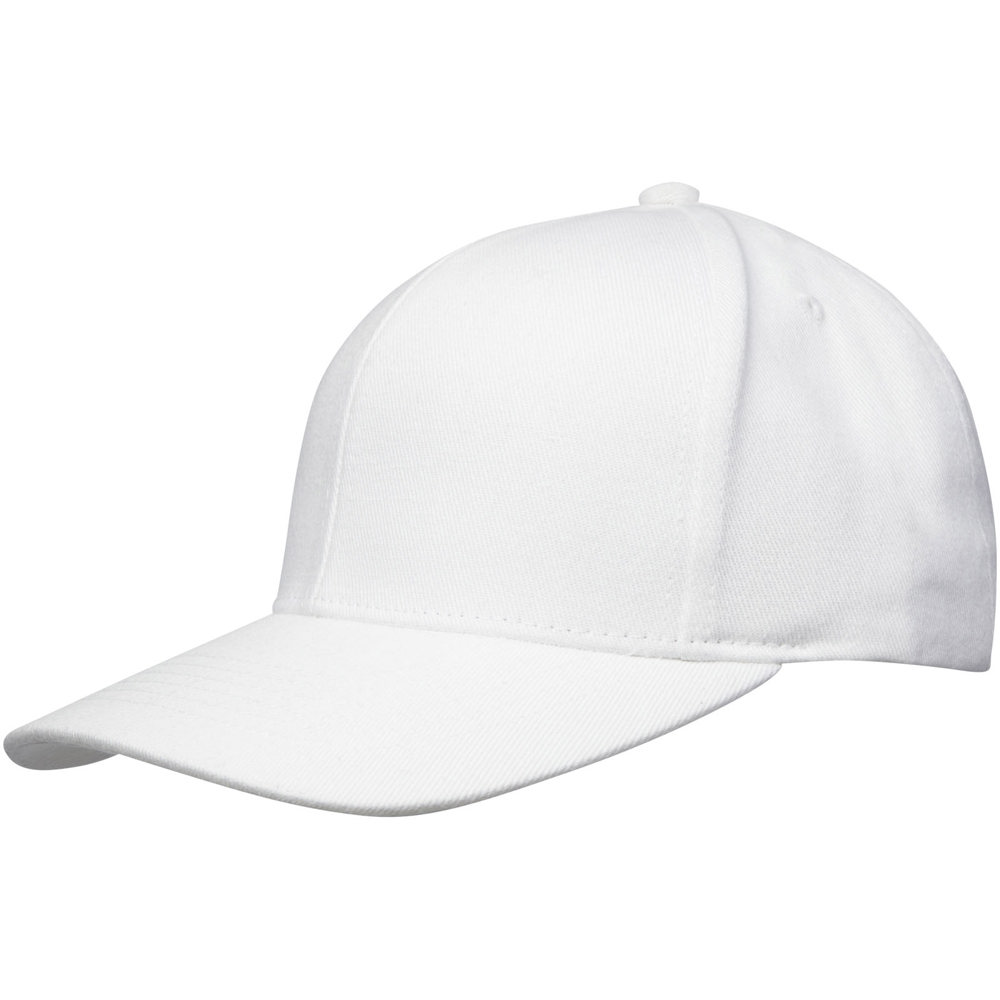 Opal 6 panel Aware™ gerecyclede cap - voor bedrijven en relatiegeschenken - Wit