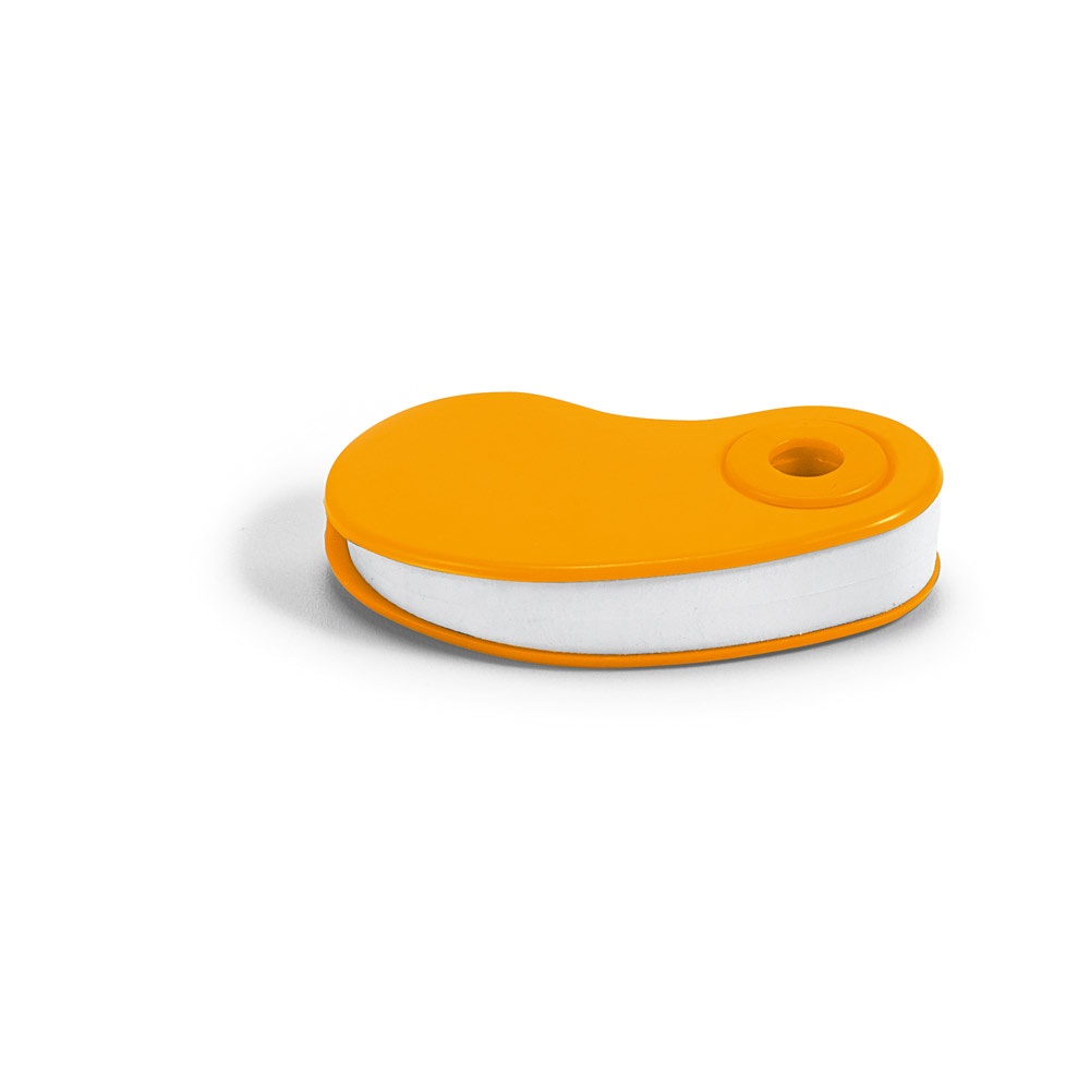 SIZA. Witte TPR gum met PP protector - Oranje