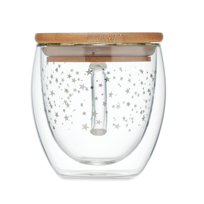 SION - Dubbelwandige borosilicaat mok