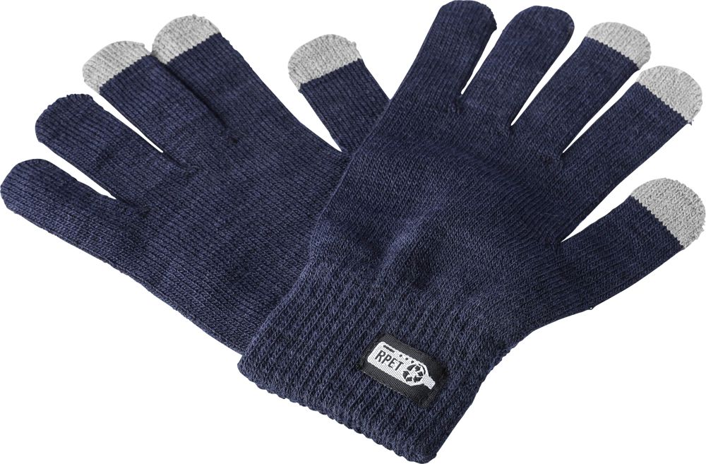 Gerecyclede polyester handschoenen Elena