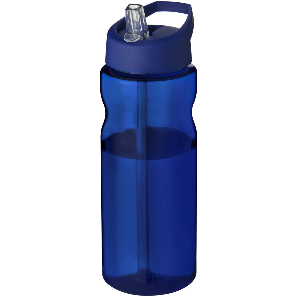 H2O Active® Eco Base 650 ml sportfles met tuitdeksel - bedrukt of onbedrukt verkrijgbaar - Blauw