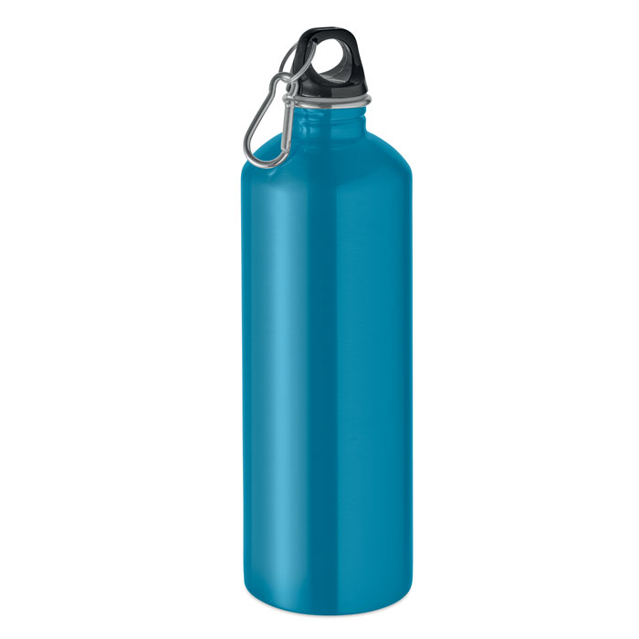 RE-ONE MOSS - Enkelwandige fles 1000ml - met logo of onbedrukt bestellen - turquoise