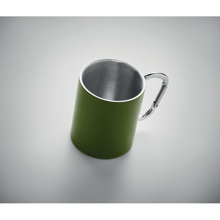 TRUMBA - Metalen mok dubbelwandig 300ml