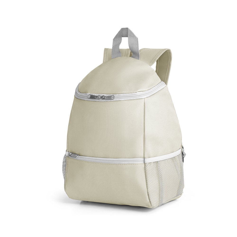 JAIPUR. Koeltas 10L in 600D polyester - met logo of onbedrukt bestellen - Licht Grijs