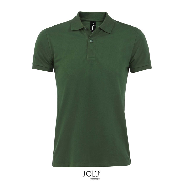 PERFECT MEN - PERFECT HEREN Polo 180g - voor bedrijven en relatiegeschenken - Flesgroen