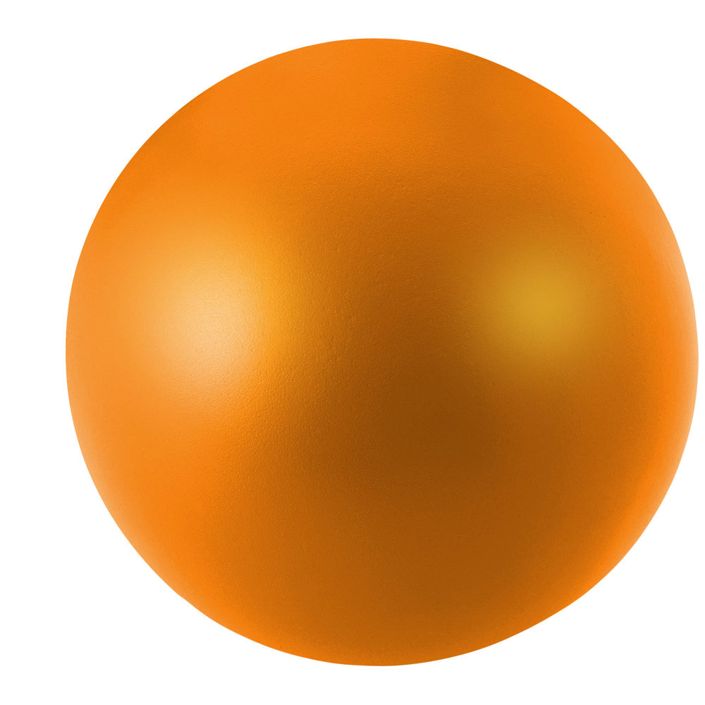 Cool anti-stress bal - bedrukt of onbedrukt verkrijgbaar - oranje