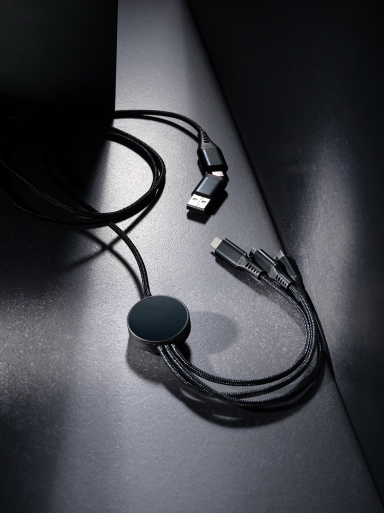 Terra 60W RCS recycled aluminium 120 cm 6-in-1 kabel