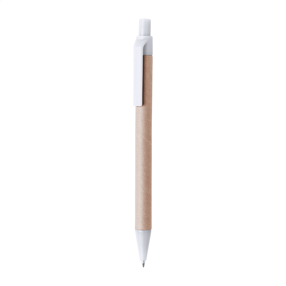Papper - balpen - bedrukt of onbedrukt verkrijgbaar - wit/natuurlijk