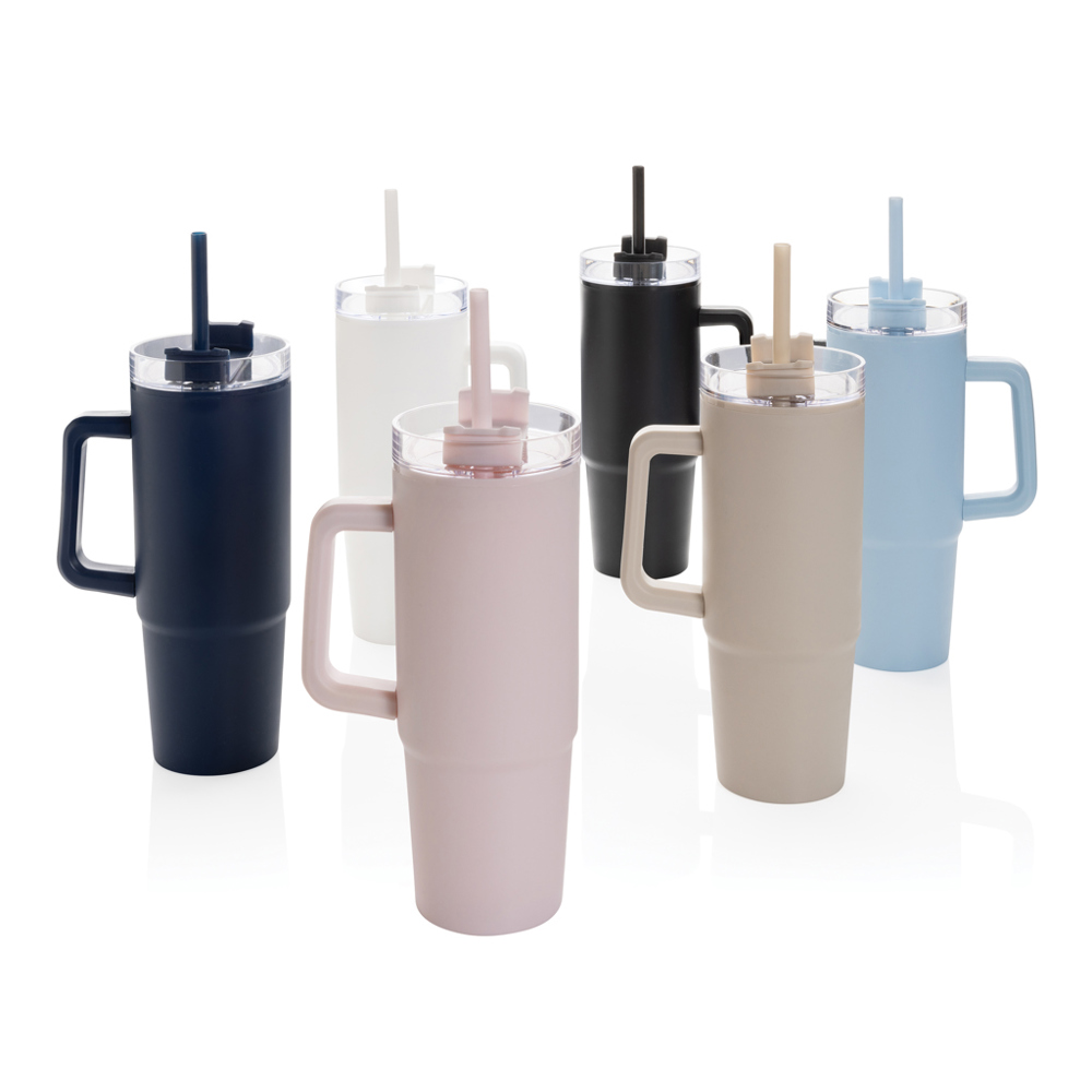 Tana RCS plastic tumbler met handvat 750 ml - bedrukt of onbedrukt verkrijgbaar