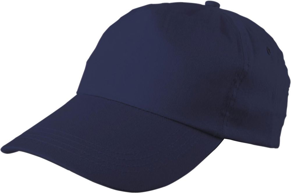 Katoenen twill pet Lisa - bedrukt of onbedrukt verkrijgbaar - Blauw