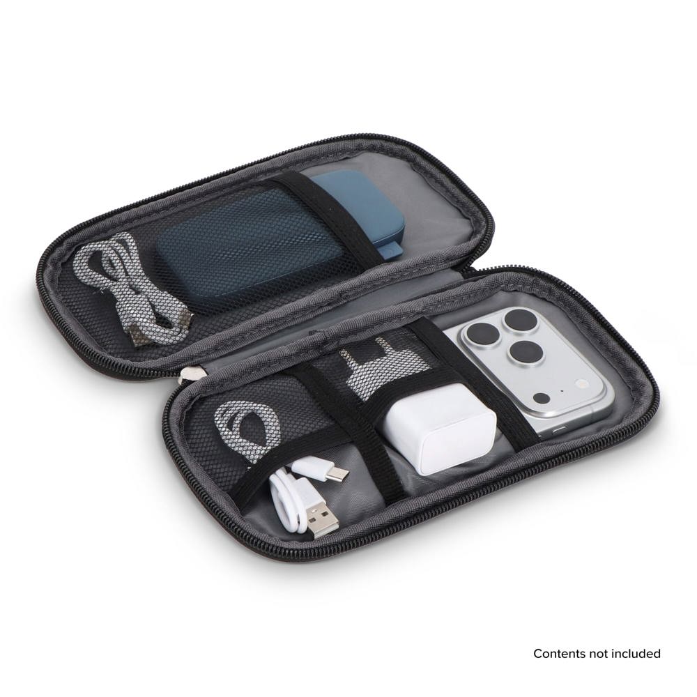 rPET PU-gecoate 210D Kyra organizer tas 20 x 11.5 x 2 cm