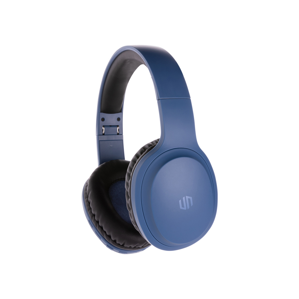 Urban Vitamin Belmont draadloze hoofdtelefoon - met logo of onbedrukt bestellen - blauw (± PMS 2161C)