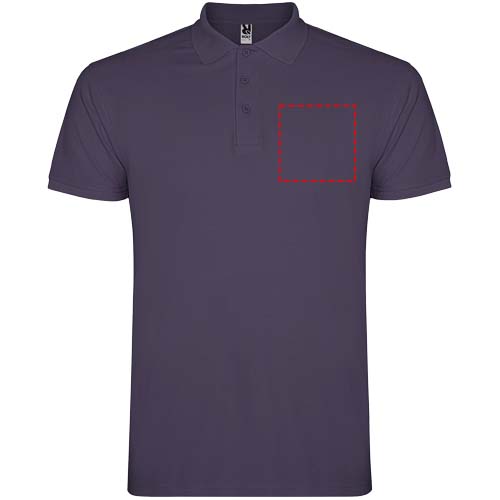 Star 200 g/m² herenpolo met korte mouwen