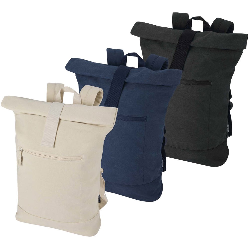Recanvas 14” GRS gerecycleerde rolltop rugzak 16L