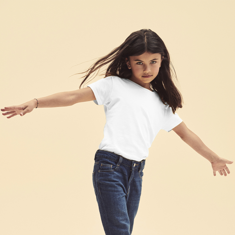 Wit Kinder T-Shirt Iconic