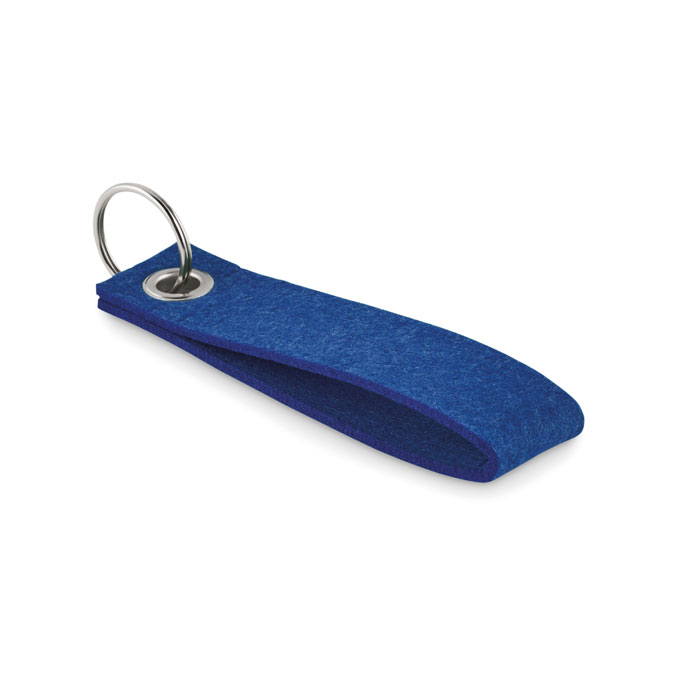 SUORA - RPET vilten sleutelhanger - kopen of bedrukken - Royal Blauw