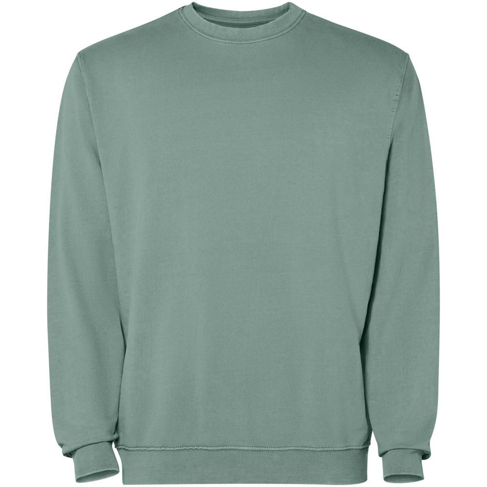 Jaya unisex trui met ronde hals - met logo of onbedrukt bestellen - Donkergroen