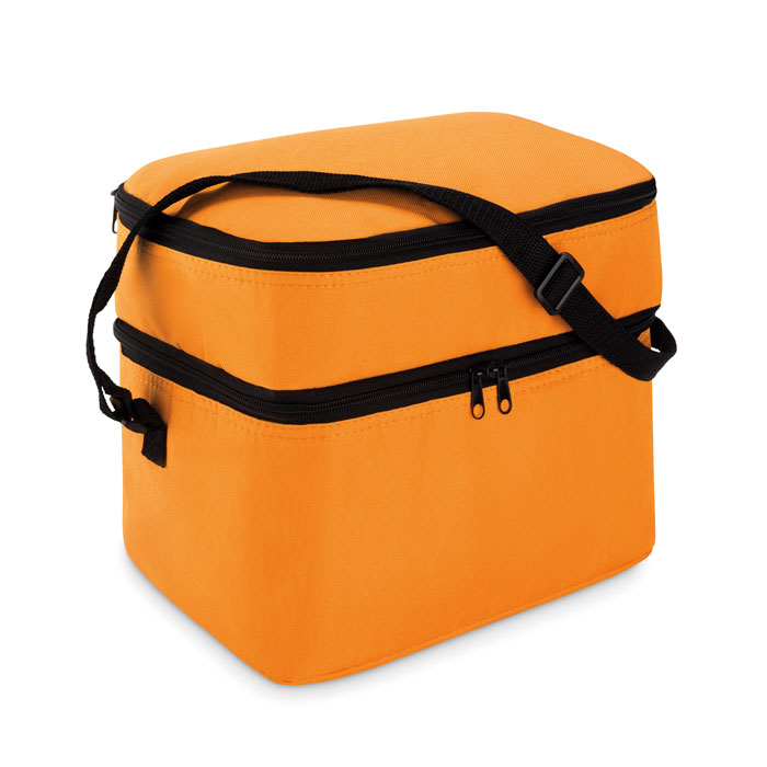CASEY - Koeltas polyester 600D - bedrukt of onbedrukt verkrijgbaar - Oranje