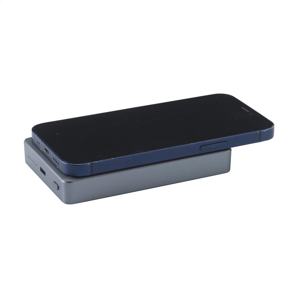 Wireless RCS Recycled Alu Magsafe Powerbank 10000