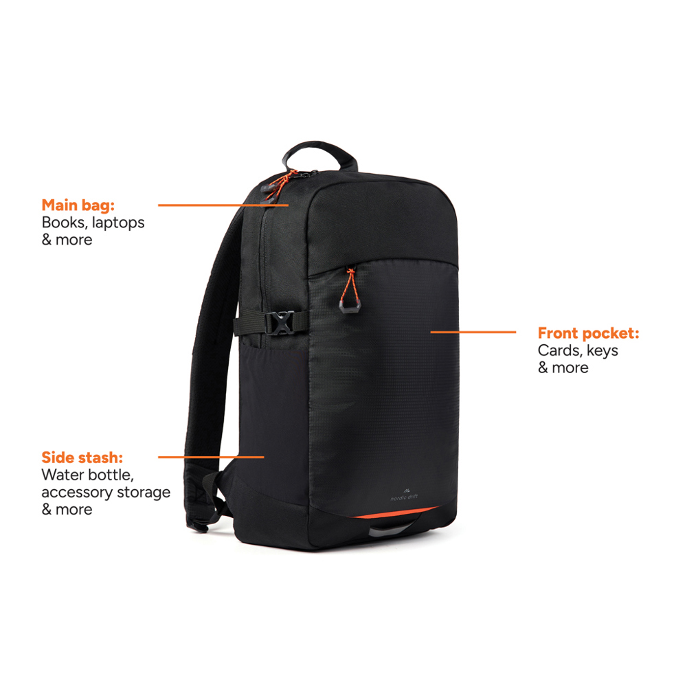 Nordic Drift Trail RCS daypack 16L