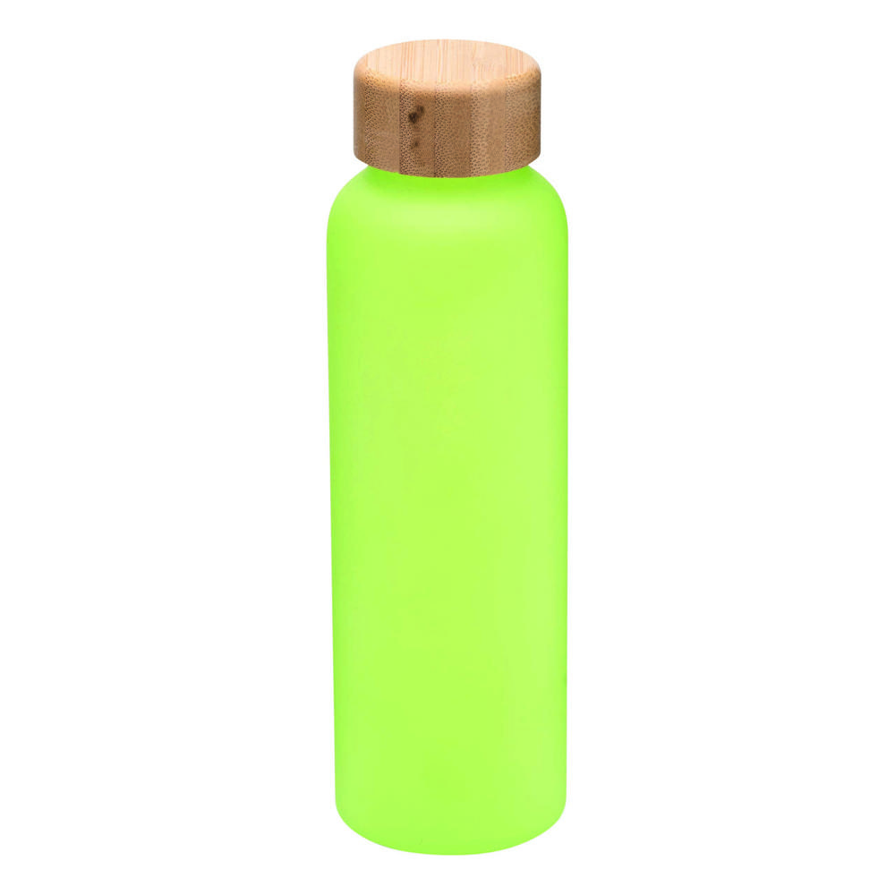 TAKE FROSTY - Glazen drinkfles - met logo of onbedrukt bestellen - Appelgroen
