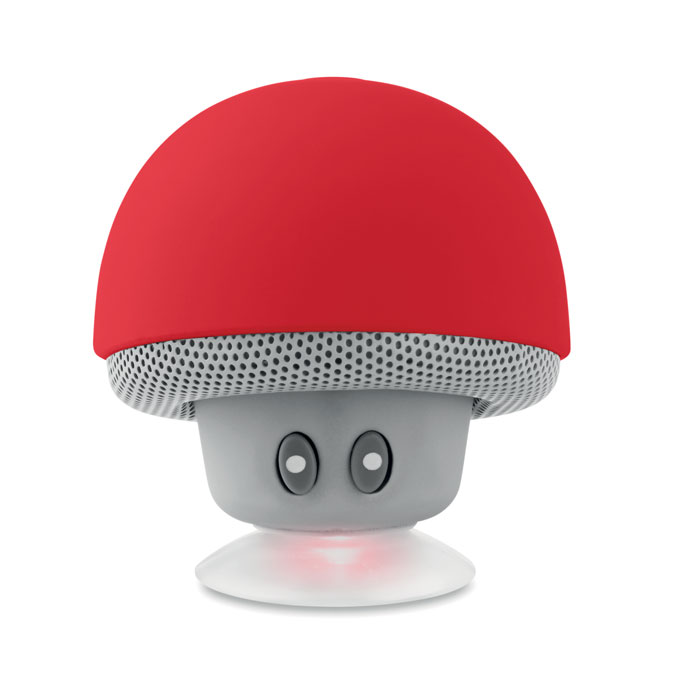 MUSHROOM - Draadloze luidspreker - bedrukt of onbedrukt verkrijgbaar - Rood