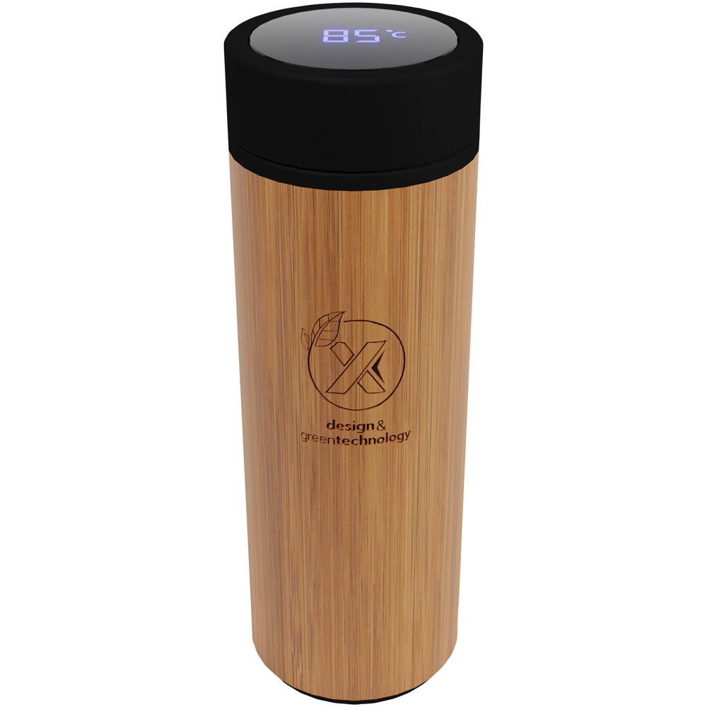 SCX.design D11 500 ml bamboe smart fles - met logo of onbedrukt bestellen
