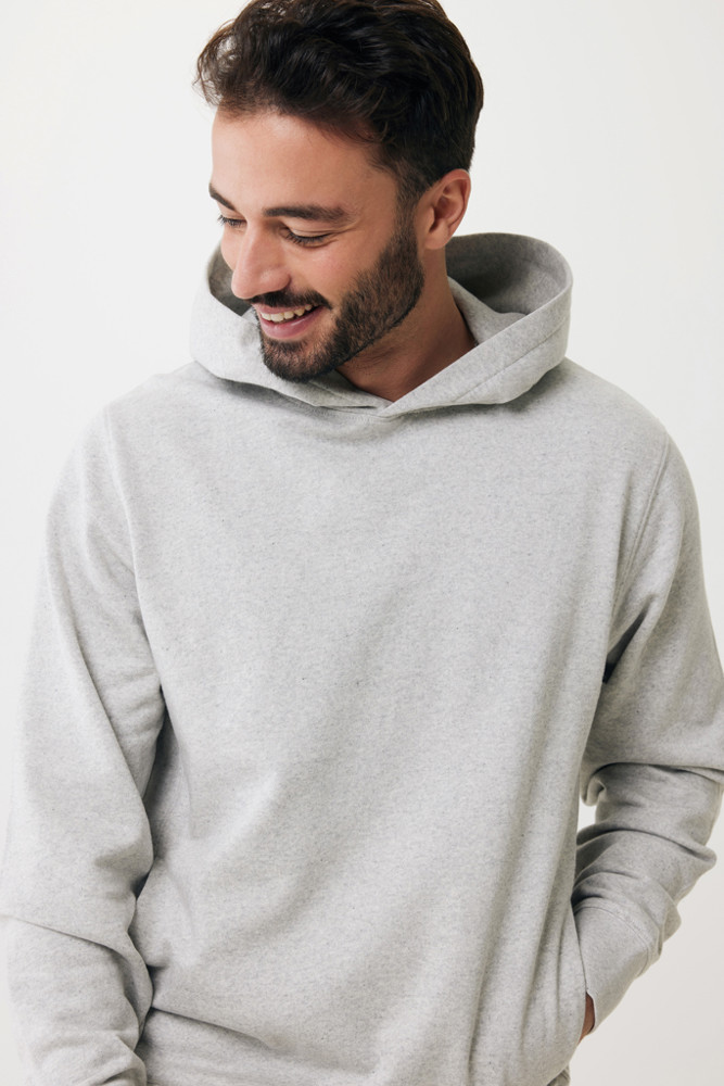 IQONIQ Yengo recycled katoen hoodie met steekzakken