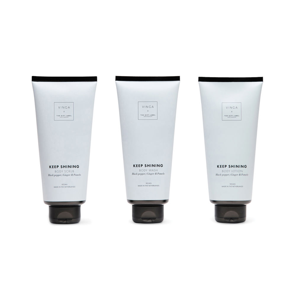 VINGA x TGL giftset voor lichaamsverzorging - voor bedrijven en relatiegeschenken